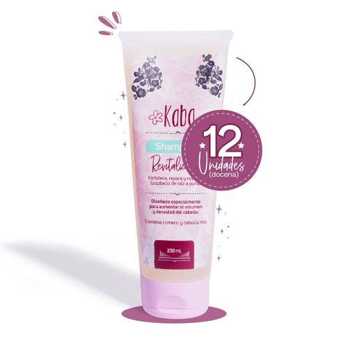 Shampoo Revitalizante Kaba 230 ML x 12