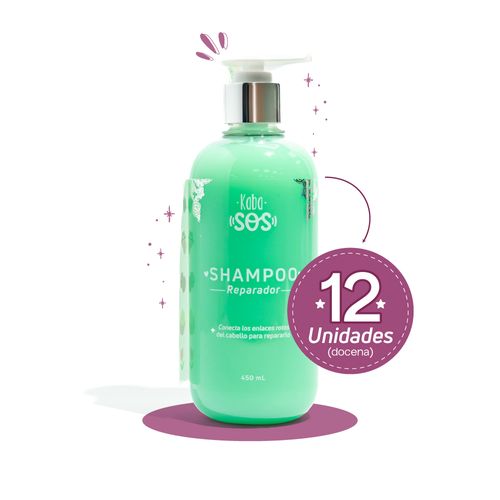 Shampoo Reparador SOS Kaba 450 ML x 12