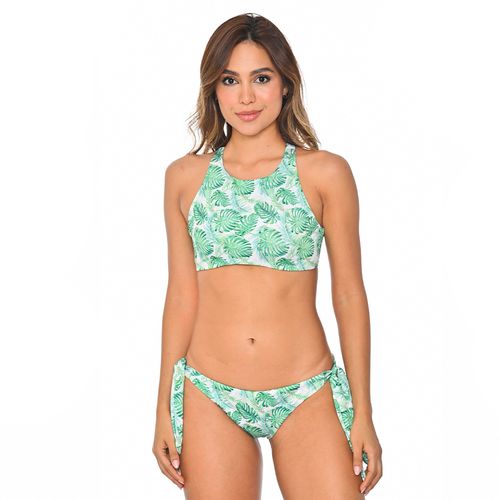 Vestido De Baño Halter
